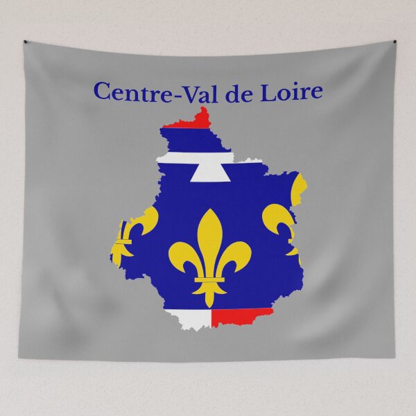 Item preview, Centre-Val de Loire Map, France, French Region designed and sold by marosharaf.