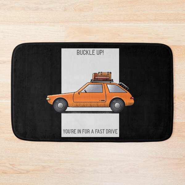 Item preview, Buckle up! You’re in for a fast drive orange  car  designed and sold by Got-Ya-Bak.