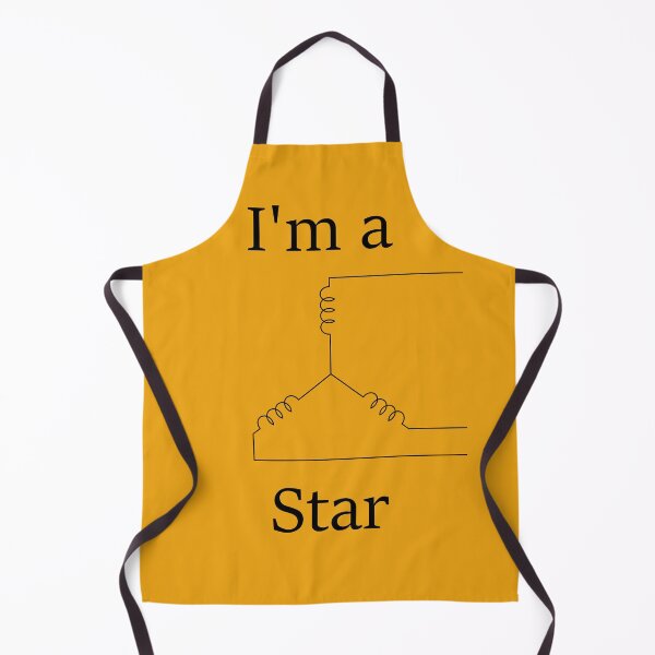 I'm a star Electrical design Apron