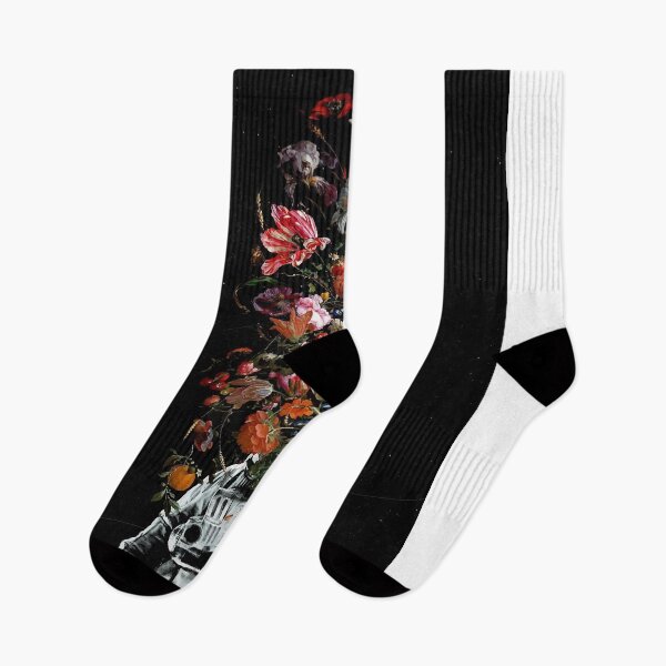 Item preview, Abstract floral astronaut  designed and sold by TheOrqUitO.
