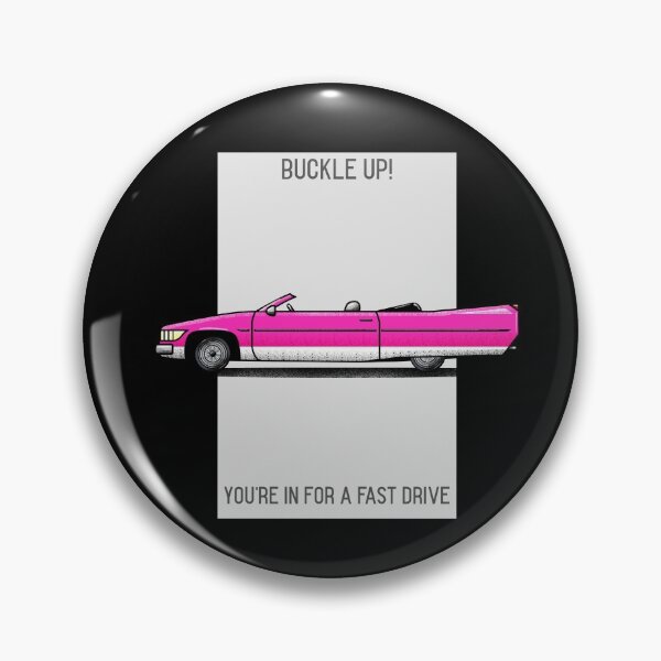 Item preview, Buckle up! You’re in for a fast drive pink sports car  designed and sold by Got-Ya-Bak.