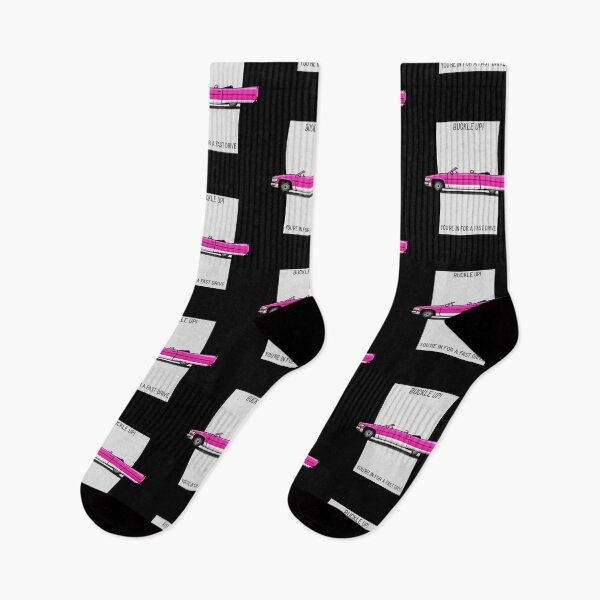 Item preview, Buckle up! You’re in for a fast drive pink sports car  designed and sold by Got-Ya-Bak.