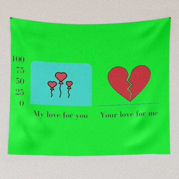 Item preview, Oh, the unrequited love! designed and sold by HappinessWorld.