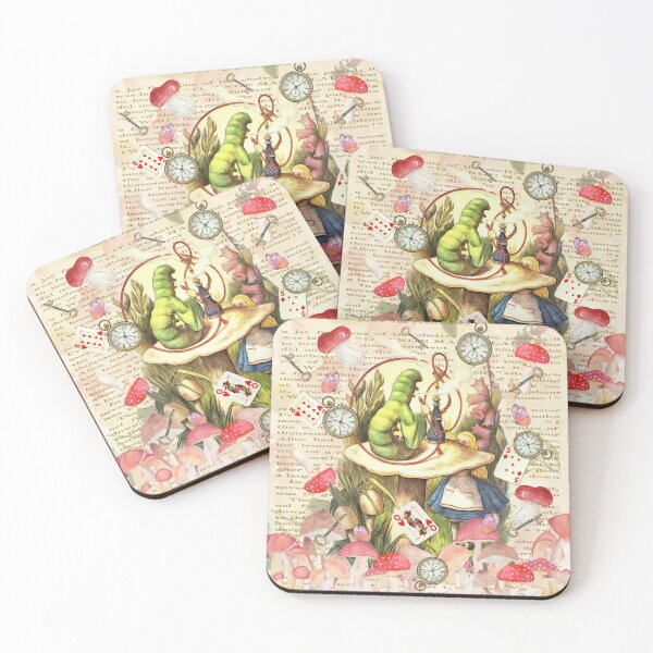 Alice In Wonderland Coasters for Sale Redbubble