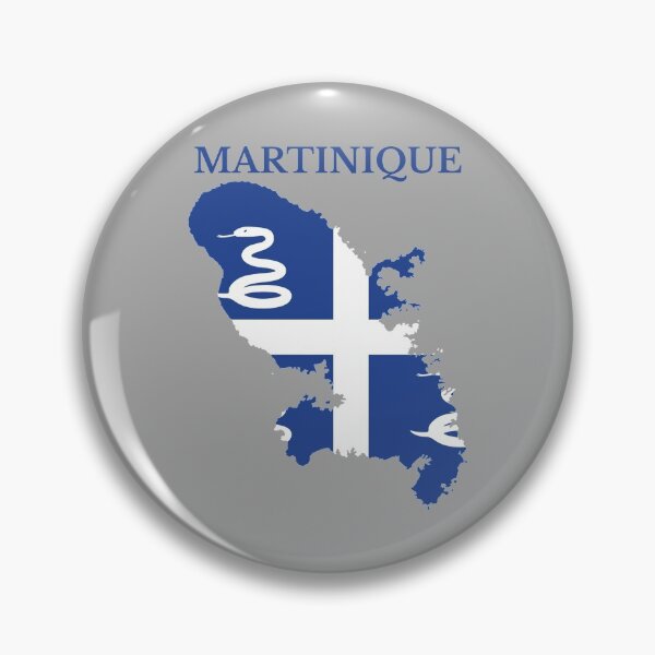 Artikelvorschau, Martinique Kartenflagge, Frankreich, französische Region. entworfen und verkauft von marosharaf.