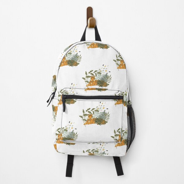Item preview, Modern Trendy Tiger with Leave illustration  designed and sold by TriadArtDesign.