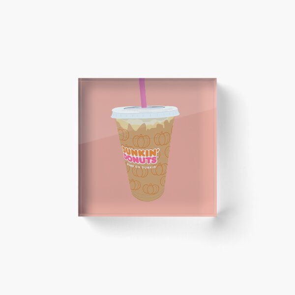 Item preview, Café helado con calabaza de Dunkin Donuts designed and sold by embaerrawr.