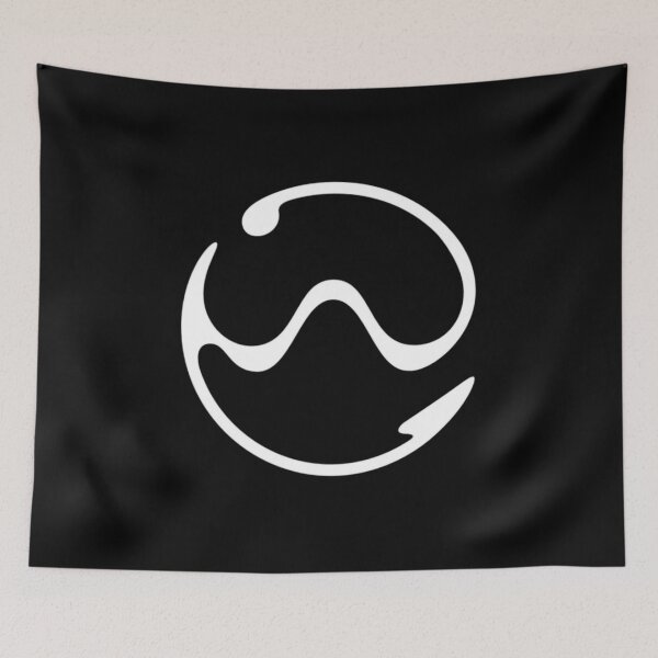 Item preview, White Chromatica Sine Wave designed and sold by AlertStore.