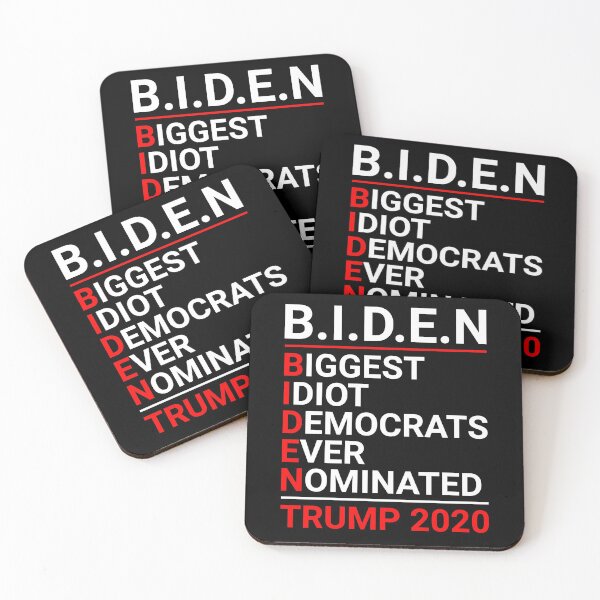 Item preview, Biggest Idiot Democrats Ever Nominated Trump 2020 Funny Anti Joe Biden 2020 designed and sold by naworas.