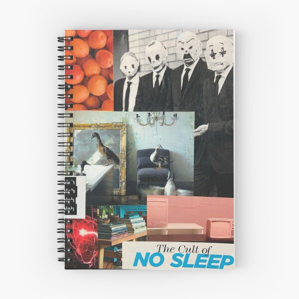 Item preview, No Sleep Notebook designed and sold by Megsyxo3.