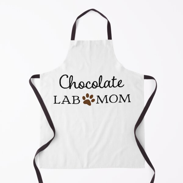 Chocolate Lab Mom for Proud Mamas Apron