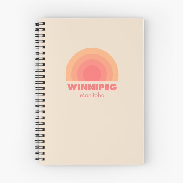 Artikelvorschau, Winnipeg Manitoba Retro Badge Orange entworfen und verkauft von modeoftravel.