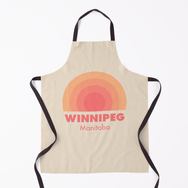 Item preview, Winnipeg Manitoba Retro Badge Orange designed and sold by modeoftravel.