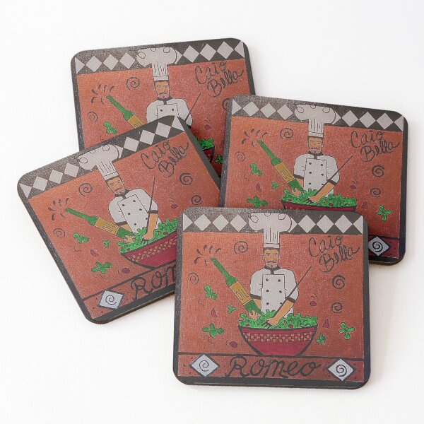Item preview, Italian Chef Romeo designed and sold by Michelle "Chelle" Stevens.