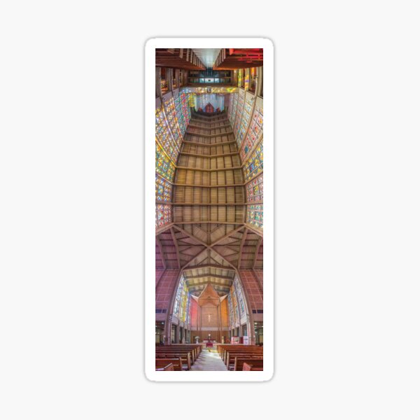 Vertical Churches - Cathedral of Christ the King, South Africa Sticker