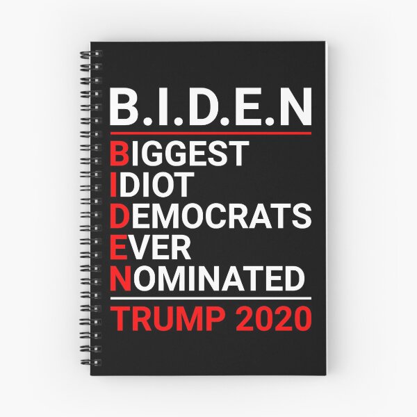 Item preview, Biggest Idiot Democrats Ever Nominated Trump 2020 Funny Anti Joe Biden 2020 designed and sold by naworas.
