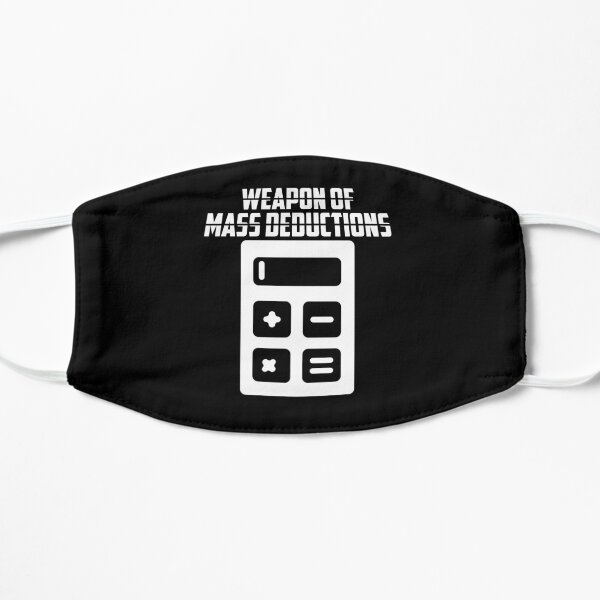 Weapon Of Mass Deductions Mask