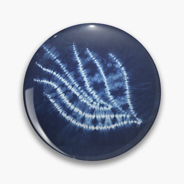 Item preview, Flower Free Form Stitched Shibori designed and sold by jenniferdyes.
