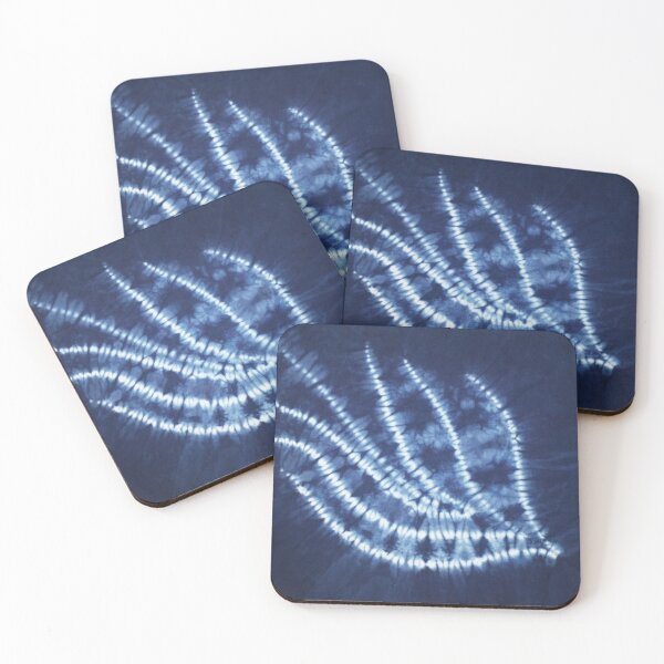 Item preview, Flower Free Form Stitched Shibori designed and sold by jenniferdyes.