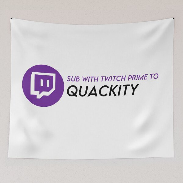 Item preview, twitch prime quackity designed and sold by ren.