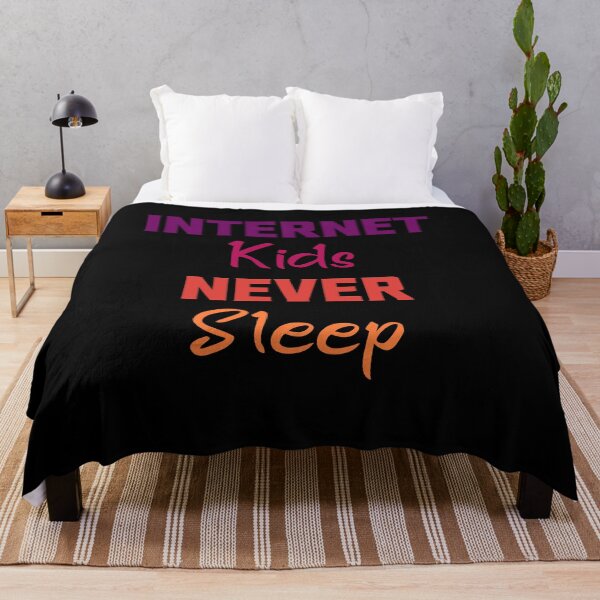Item preview, Internet Kids Never Sleep designed and sold by Andrea Lina.
