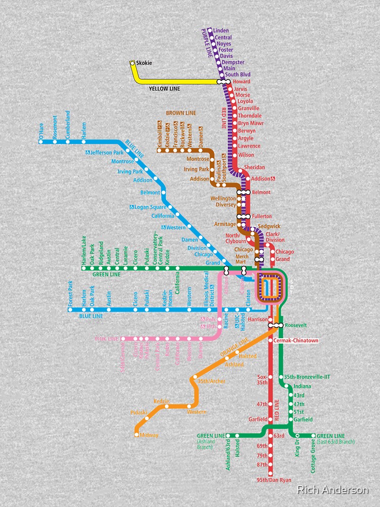 Toddler T-Shirt Boston Train Lines 4T