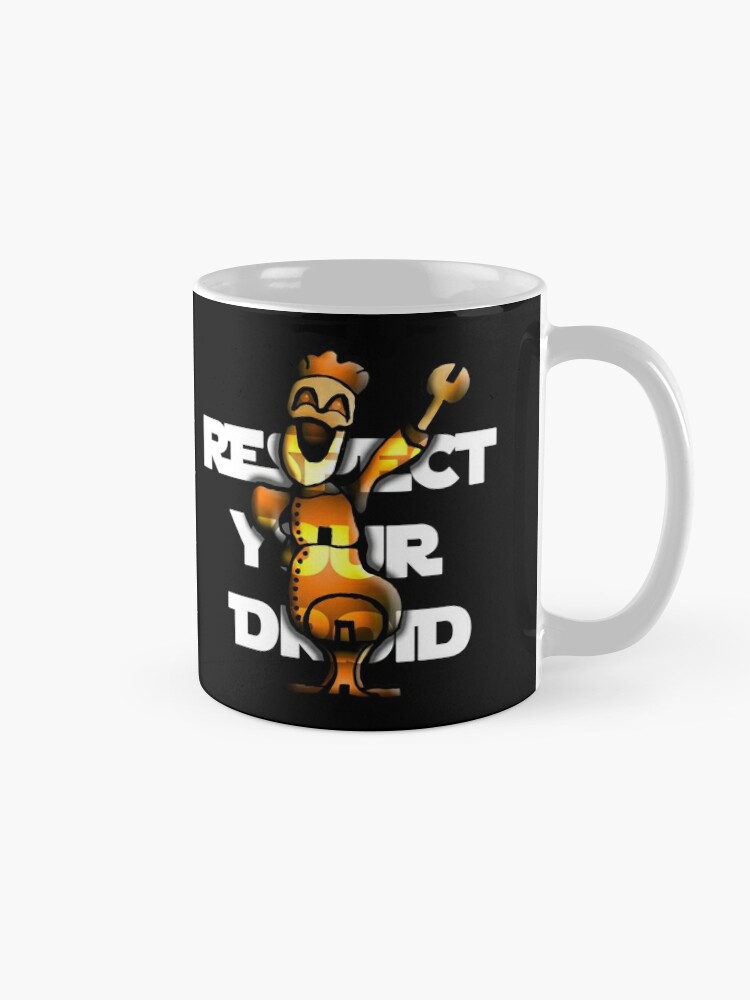 Alternate view of Respect Your Droid Mug