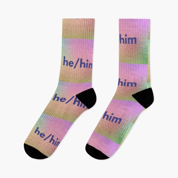 Item preview, He/him pronouns designed and sold by herizon.
