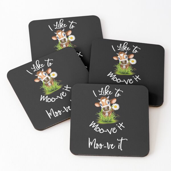Item preview, I like to Moo-ve it Moo-ve it  designed and sold by Louise Bastard.
