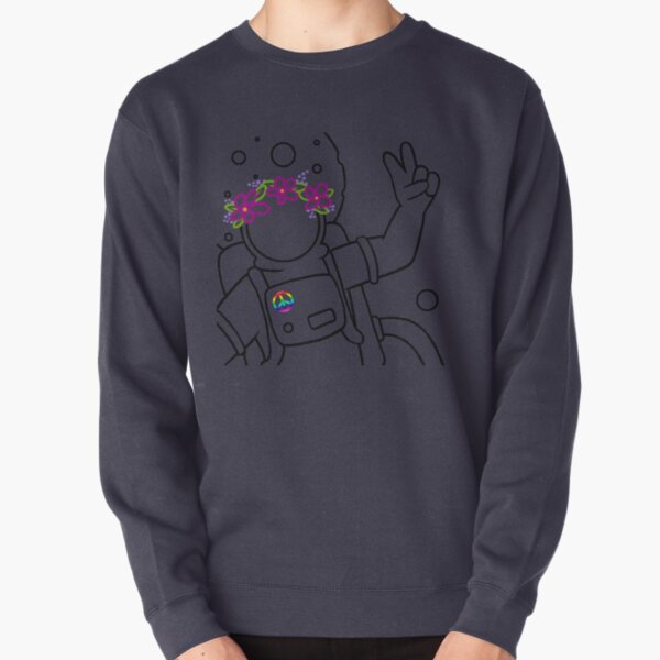 Come in Peace - Black Pullover Sweatshirt