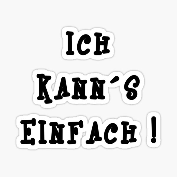 I can just do it! Sticker