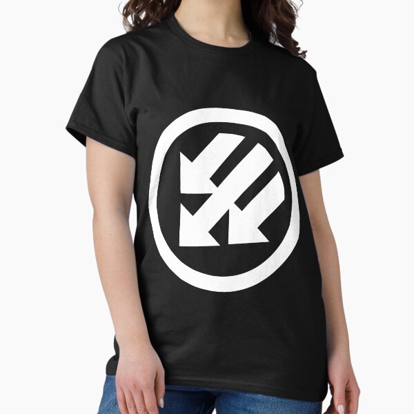 Vista previa del artículo con la obra «Antifa Arrows Blanco», diseñado y vendido por Irminsul.