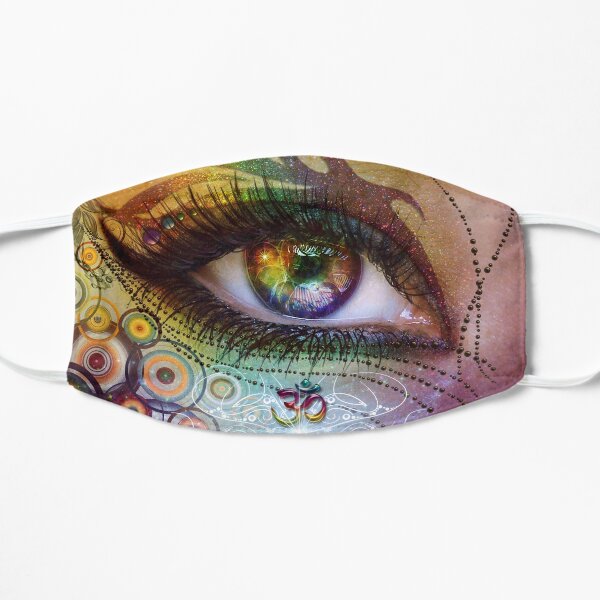 Rainbow Eye: Love and Light Small Mask