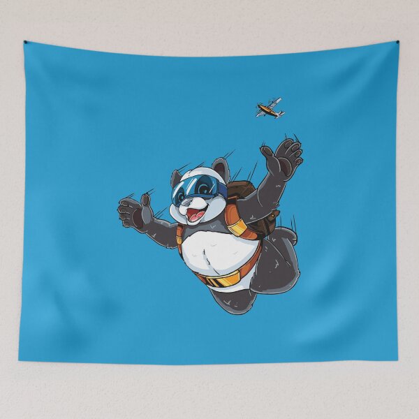 Item preview, Skydiving Life - Endangered Panda Bear designed and sold by Maria Garcia.