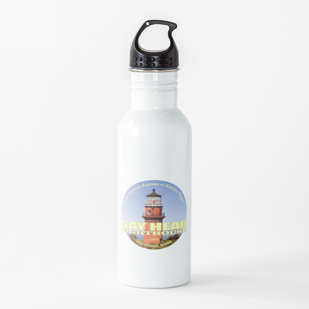 Gay Head Lighthouse Water Bottle