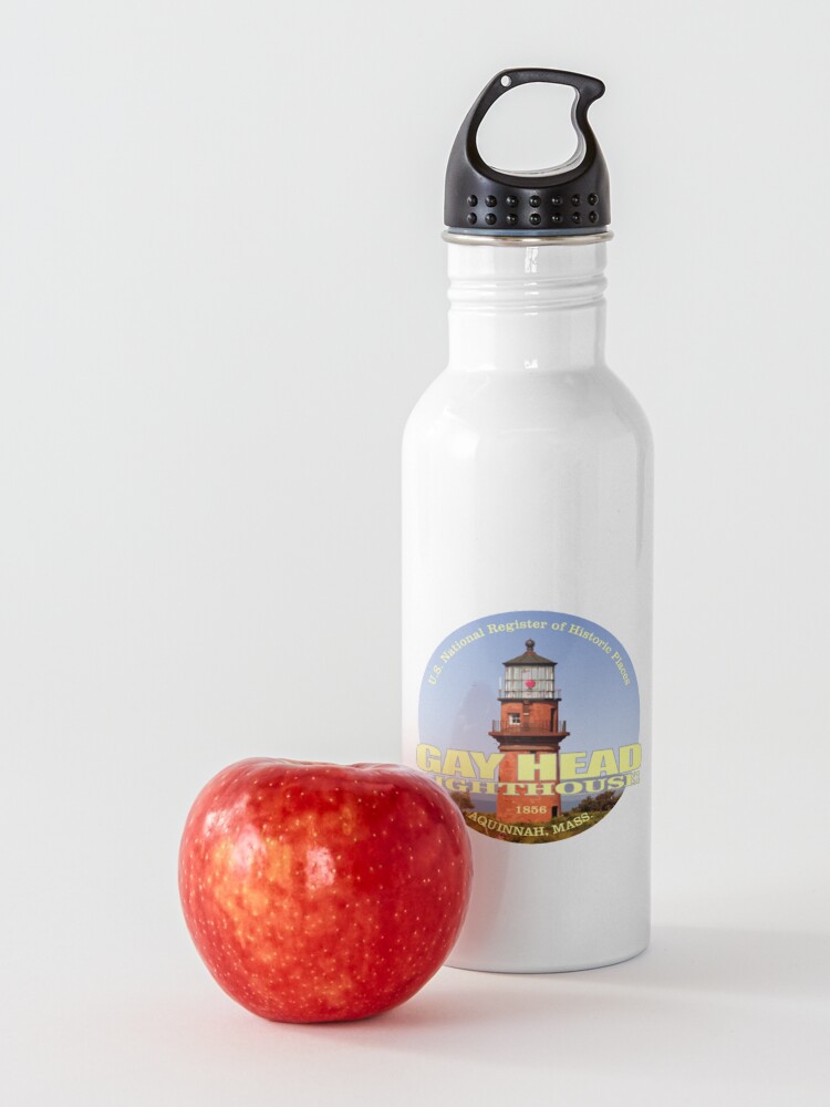 Alternate view of Gay Head Lighthouse Water Bottle