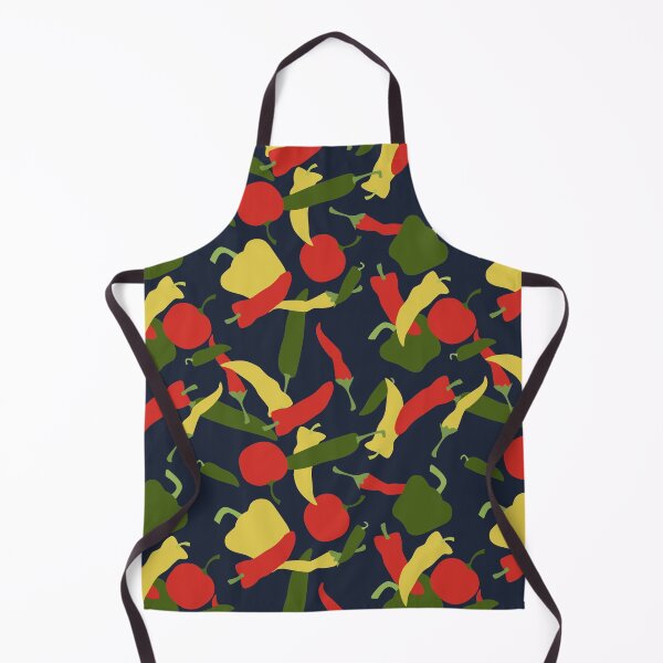 A Bunch of Peppers Apron