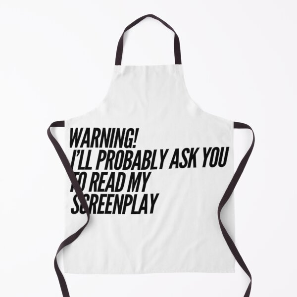 Item preview, Warning! I'll Probably Ask You to Read My Screenplay designed and sold by CJCTEES.