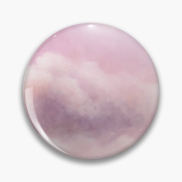 Item preview, Watercolor Cloud Storm Purple Dark, Funny Pink Purple Clouds Pattern Canvas Print designed and sold by PrintOfi.