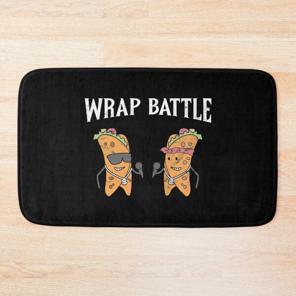 Item preview, Food wrap having rap battle designed and sold by Svetiik.