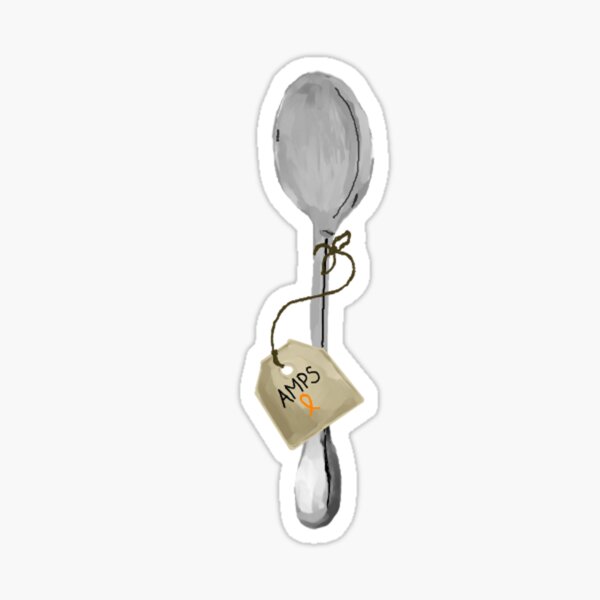 Item preview, Amplified Musculoskeletal Pain Syndrome Spoon designed and sold by PicStitch.