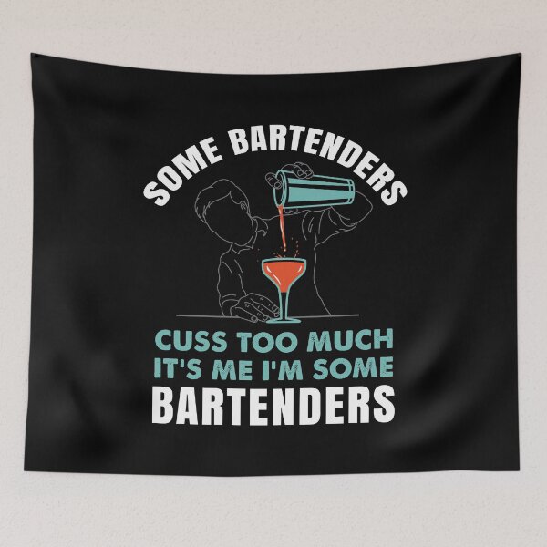 Item preview, Funny Bartender Quote -Mixologist Gift Idea designed and sold by Sandra78.