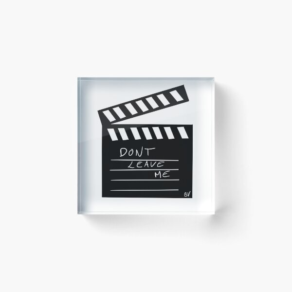 Item preview, Movie clap Don’t leave me designed and sold by BV-creas.