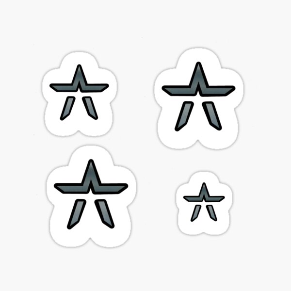 Starset Divisionen Stars MULTIPACK Sticker