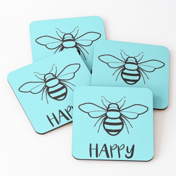 Item preview, Bee Happy designed and sold by thepizzaboy.