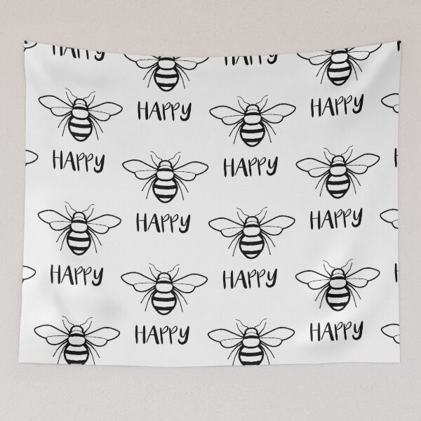 Item preview, Bee Happy designed and sold by thepizzaboy.