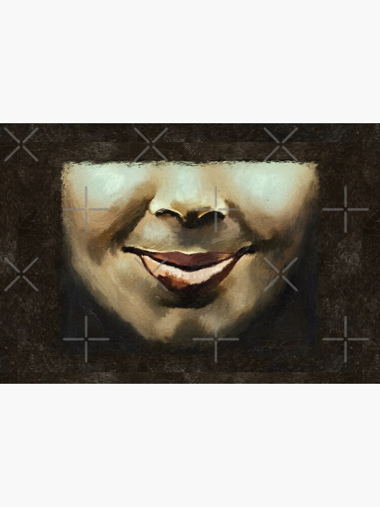 “Grounded” painting - “Smile” Fine Art series by CaraSonrisa