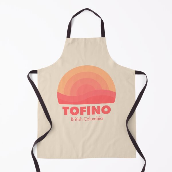 Item preview, Tofino British Columbia Retro Badge Orange designed and sold by modeoftravel.