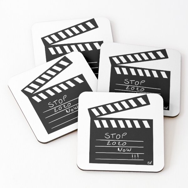 Item preview, Cinema clap Stop 2020 now !!! designed and sold by BV-creas.
