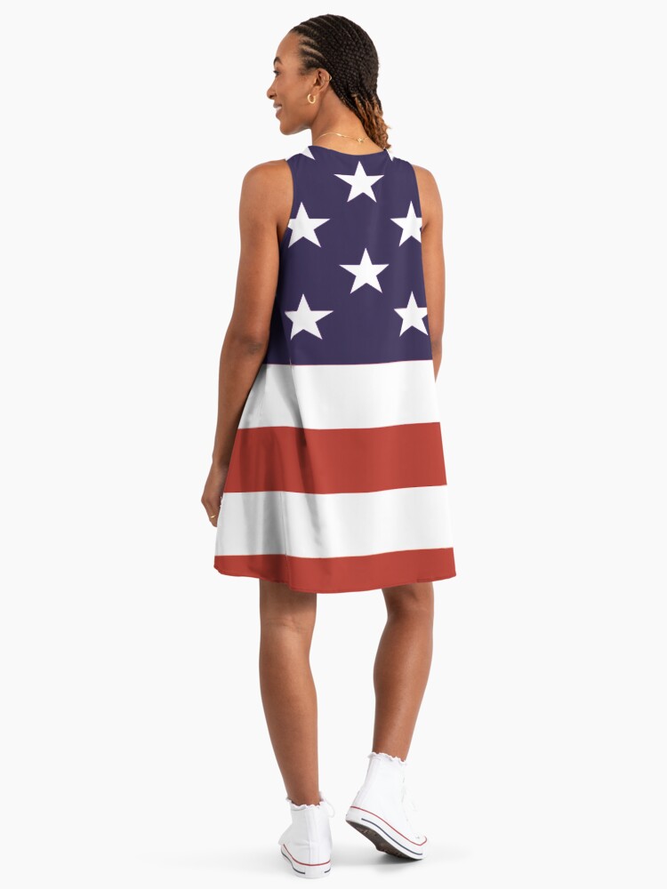 Stars and Stripes Red White and Blue USA Flag" A-Line Dress for Sale by SqueakyRicardo | Redbubble Stars and Stripes Red White and Blue USA Flag" A-Line Dress for Sale by SqueakyRicardo | Redbubble